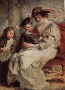Peter Paul Rubens Helena Darfur Mans and her children s portraits Sweden oil painting artist